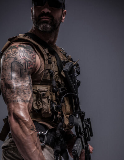 Jeff Bosley Green Beret side